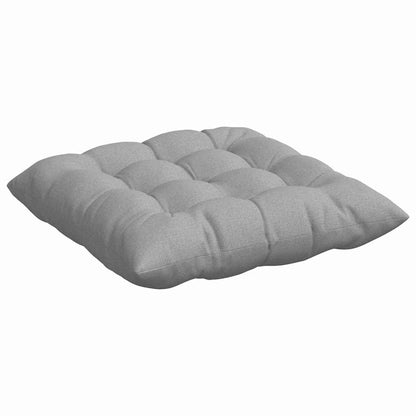 Cuscini per Seduta 4 pcs Grigio Nuvola 40 x 40 x 6 cm Tessuto | homemem39