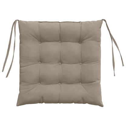 Cuscini per Seduta 4 pcs Talpa 40 x 40 x 6 cm Microfibra | homemem39