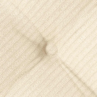 Cuscini per Seduta 4 pcs Crema 40 x 40 x 6 cm Tessuto in Cords