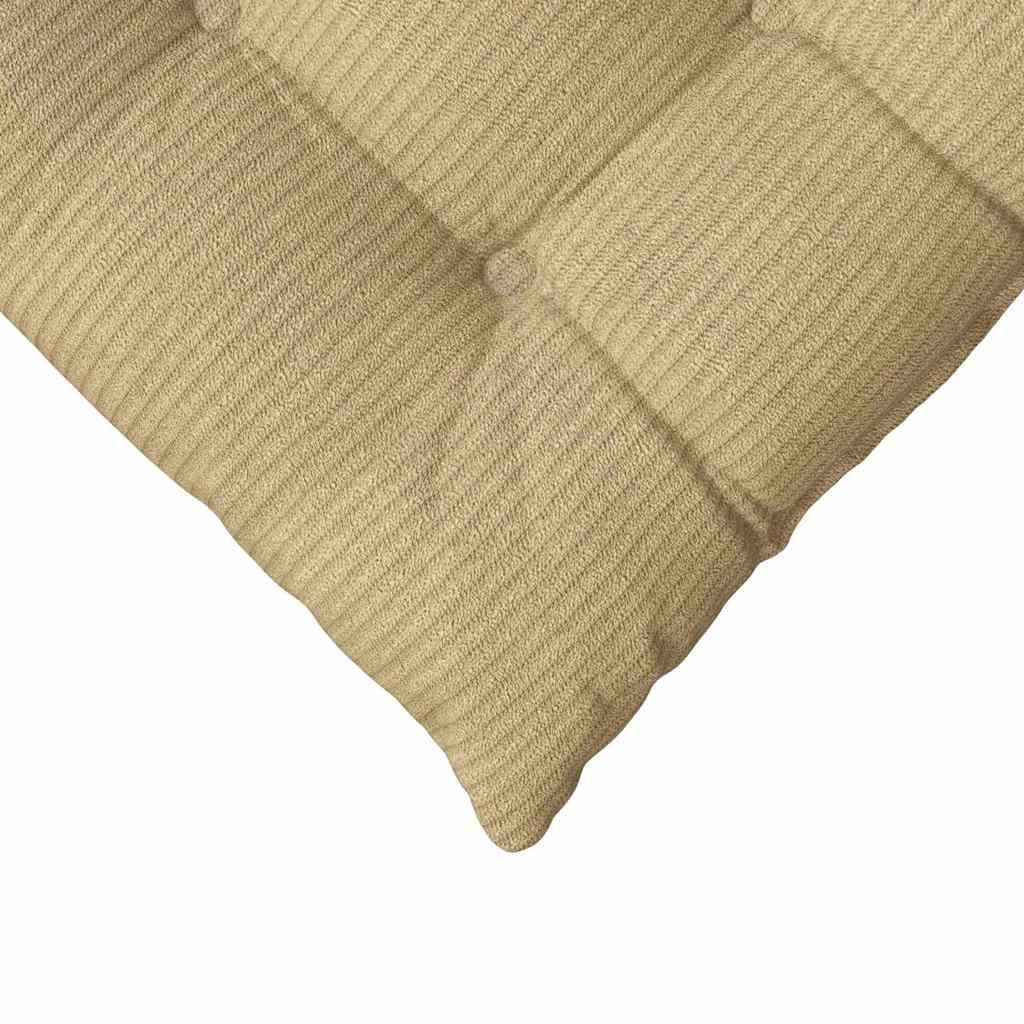 Cuscini per Seduta 4 pcs Grigio Verde 40 x 40 x 6 cm