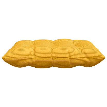 Cuscini per Seduta 4 pcs Giallo Chiaro 40 x 40 x 6 cm | homemem39