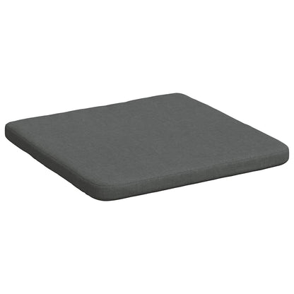 Cuscini per Seduta 4 pcs Grigio scuro 40 x 40 x 3 cm Tessuto | homemem39