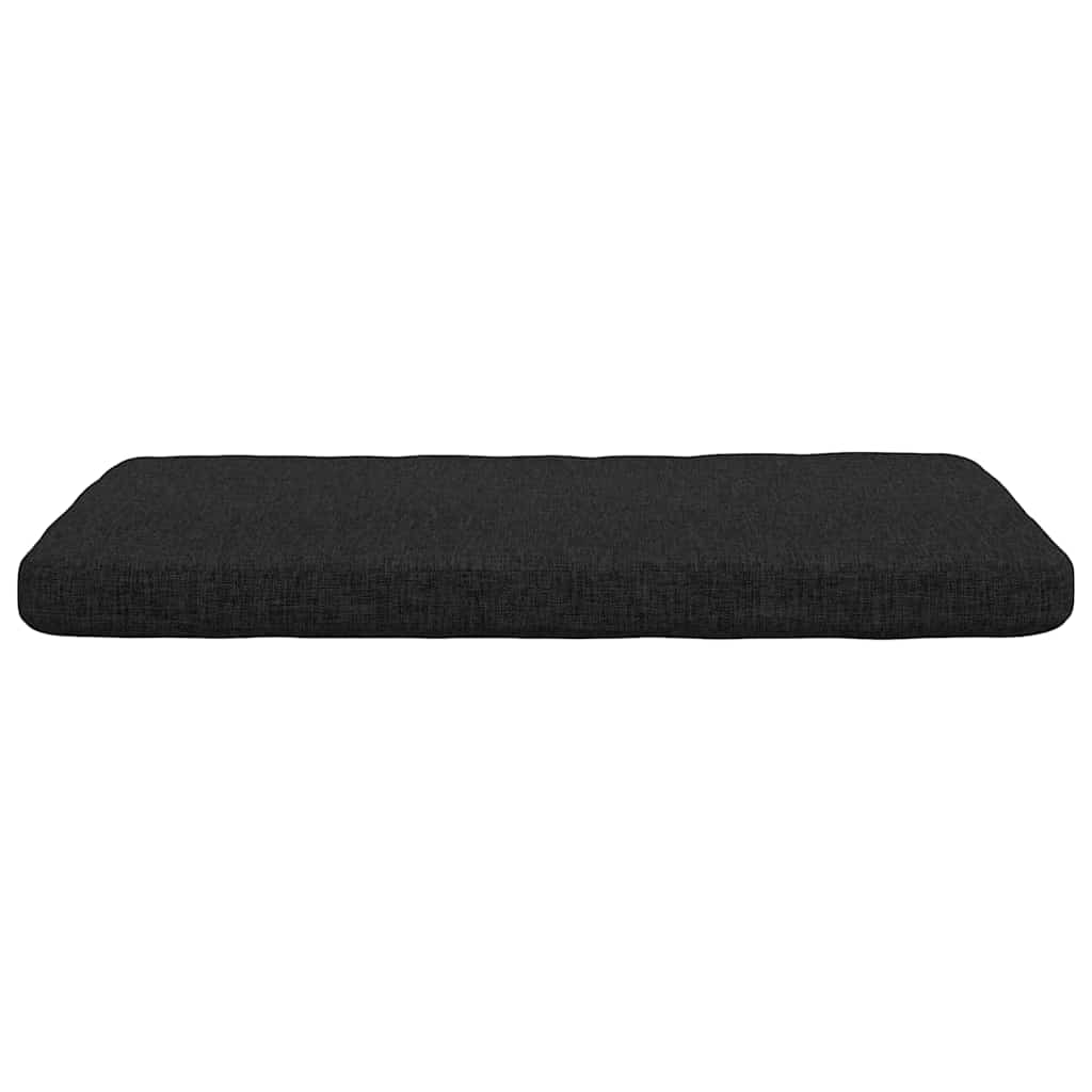 Cuscini per Seduta 4 pcs Nero 40 x 40 x 3 cm Tessuto | homemem39