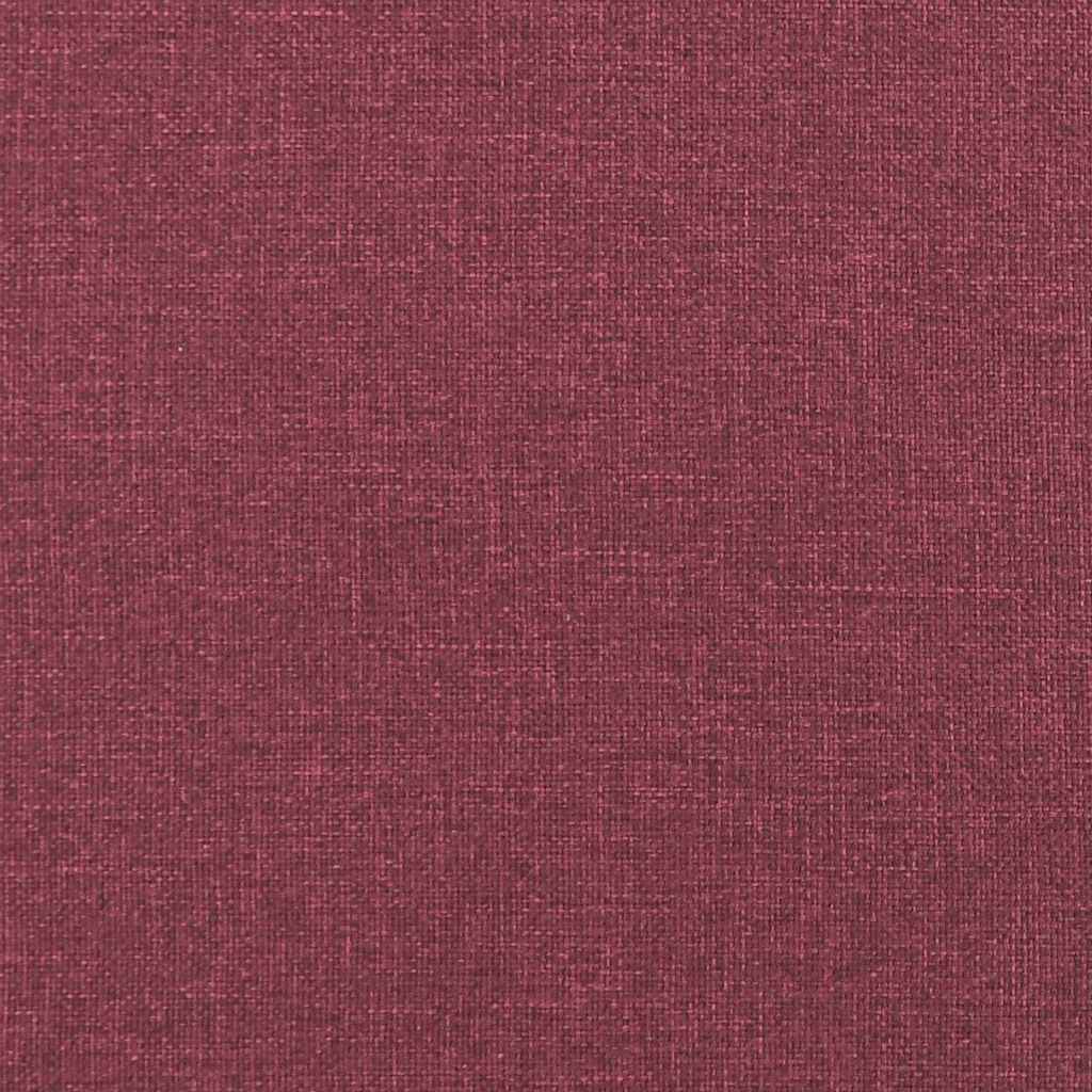 Cuscini per Seduta 4 pcs Rosso Vino 40 x 40 x 3 cm Tessuto | homemem39