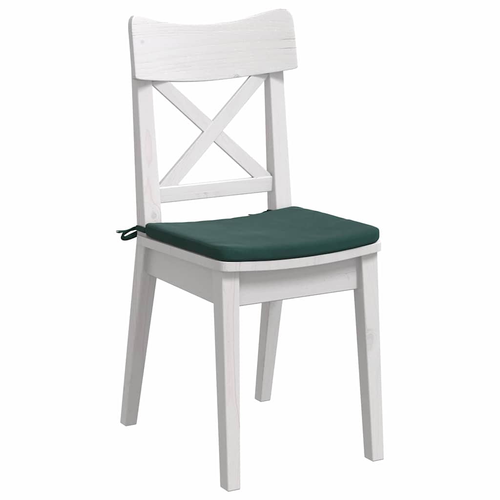 Cuscini per Seduta 4 pcs Verde Scuro 40 x 40 x 3 cm Velluto | homemem39