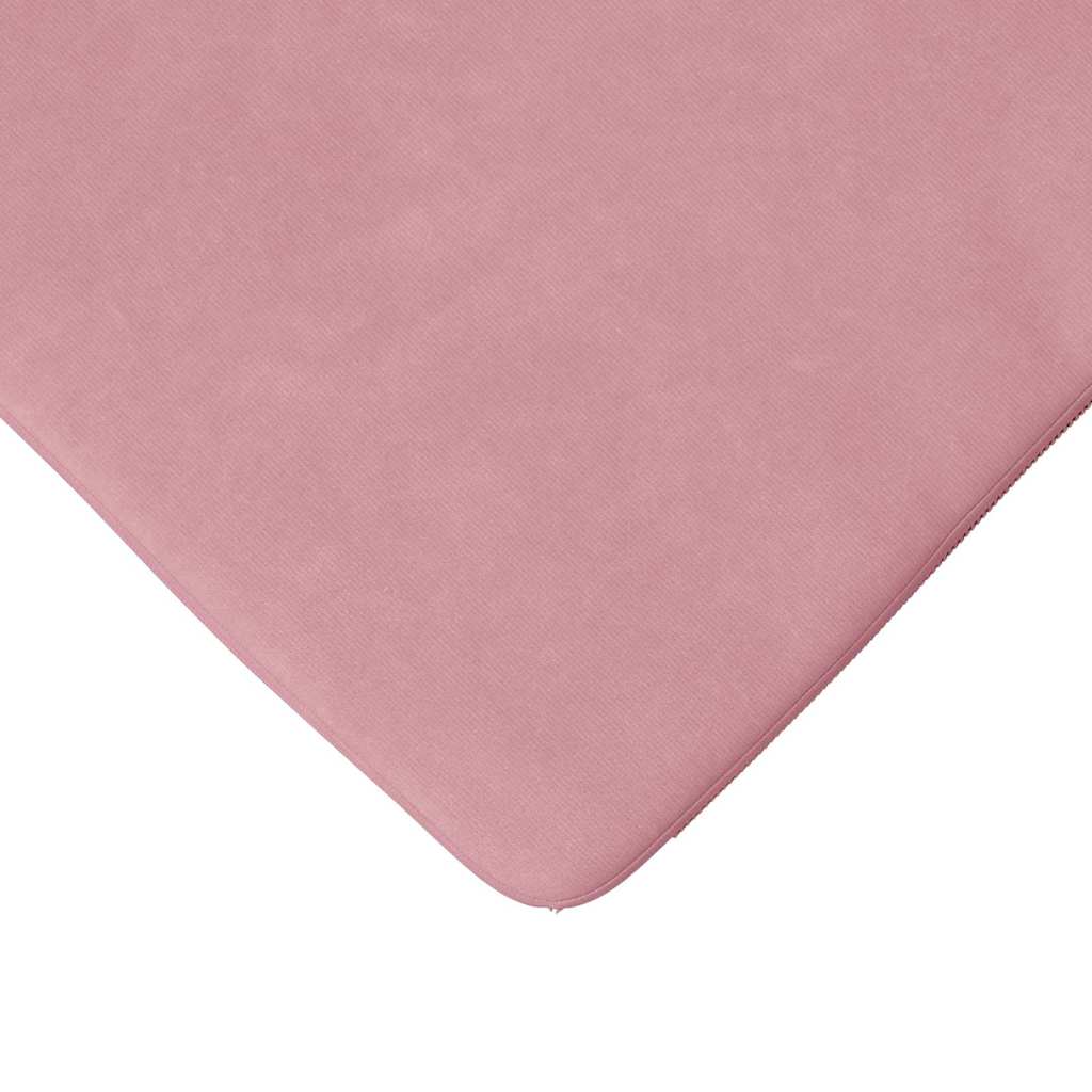 Cuscini per Seduta 4 pcs Rosa 40 x 40 x 3 cm Velluto | homemem39