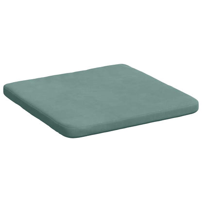 Cuscini per Seduta 4 pcs Verde Mare 40 x 40 x 3 cm Velluto | homemem39