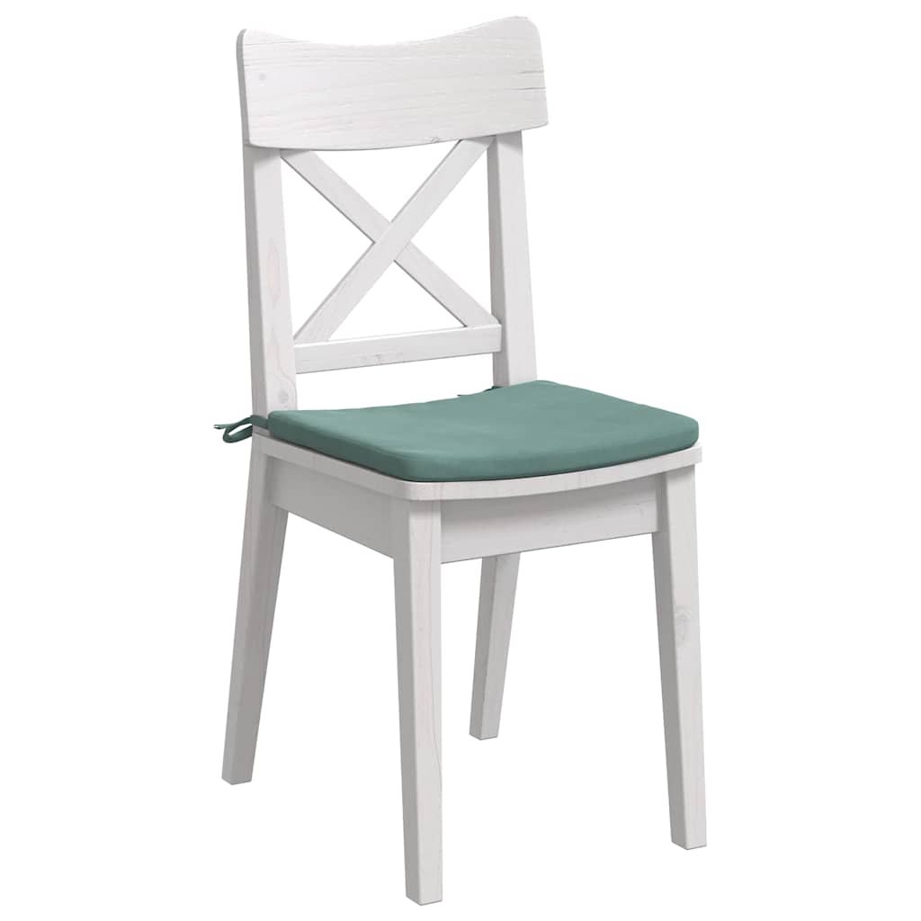 Cuscini per Seduta 4 pcs Verde Mare 40 x 40 x 3 cm Velluto | homemem39