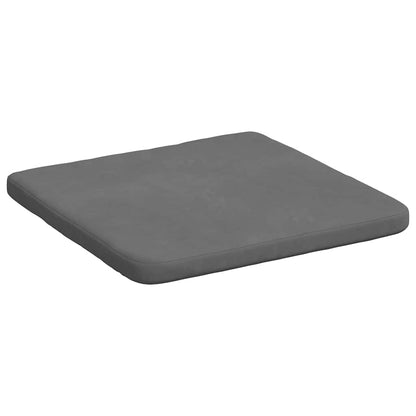 Cuscini per Seduta 4 pcs Grigio scuro 40 x 40 x 3 cm | homemem39