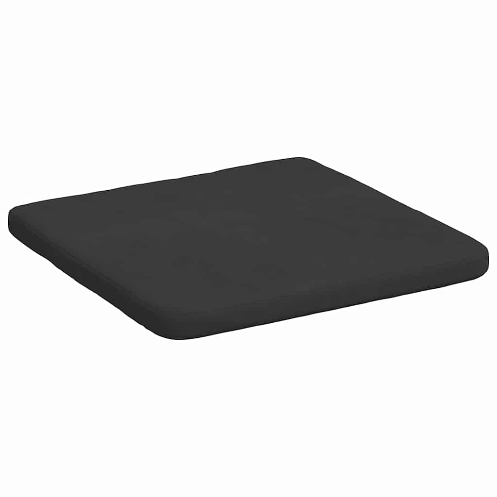 Cuscini per Seduta 4 pcs Nero 40 x 40 x 3 cm