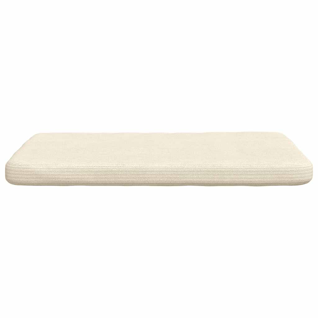 Cuscini per Seduta 4 pcs Crema 40 x 40 x 3 cm Tessuto in Cords | homemem39