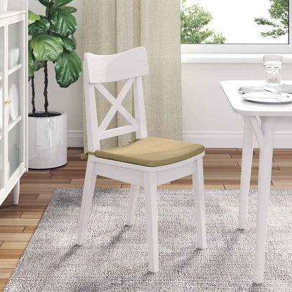Cuscini per Seduta 4 pcs Grigio Verde 40 x 40 x 3 cm | homemem39