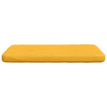 Cuscini per Seduta 4 pcs Giallo Chiaro 40 x 40 x 3 cm | homemem39