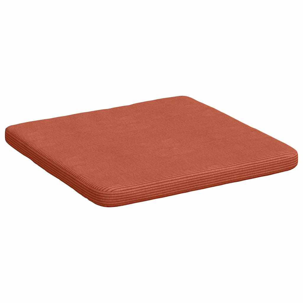 Cuscini per Seduta 4 pcs Rosso Arancio 40 x 40 x 3 cm | homemem39
