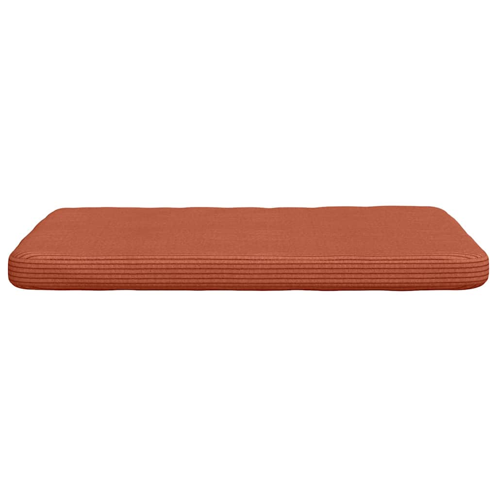 Cuscini per Seduta 4 pcs Rosso Arancio 40 x 40 x 3 cm | homemem39
