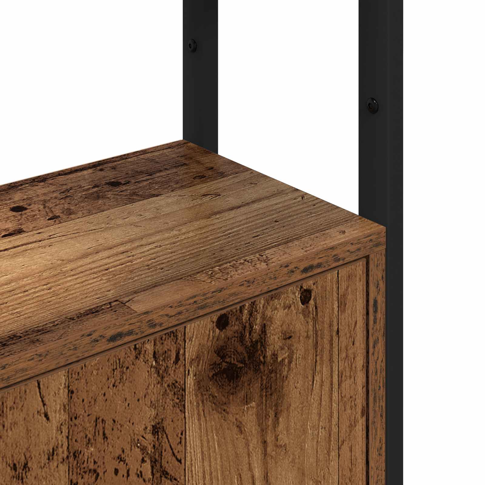 Armadio per Libri Legno vecchio 40 x 24 x 161 cm | homemem39