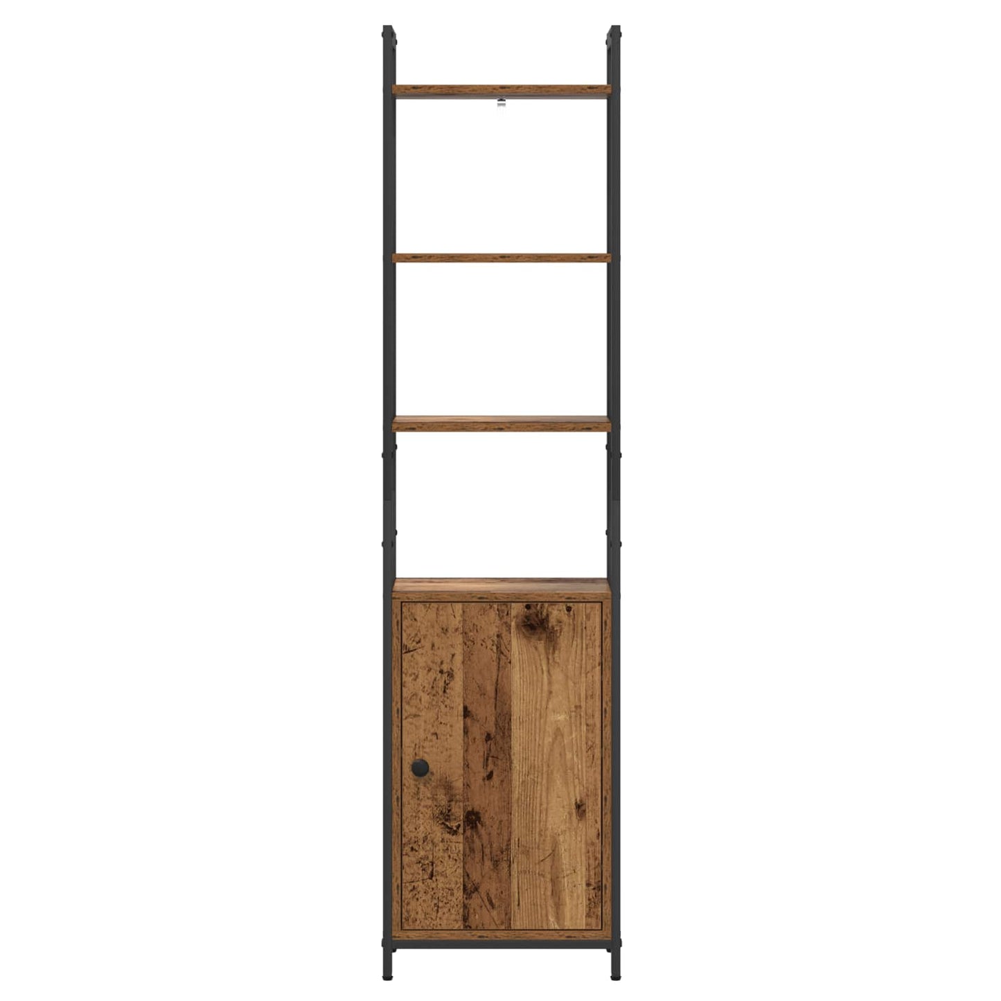 Armadio per Libri Legno vecchio 40 x 24 x 161 cm | homemem39