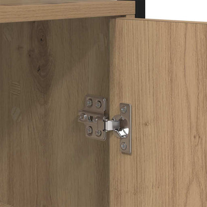 Armadio per Libri Rovere artigianale 40 x 24 x 161 cm