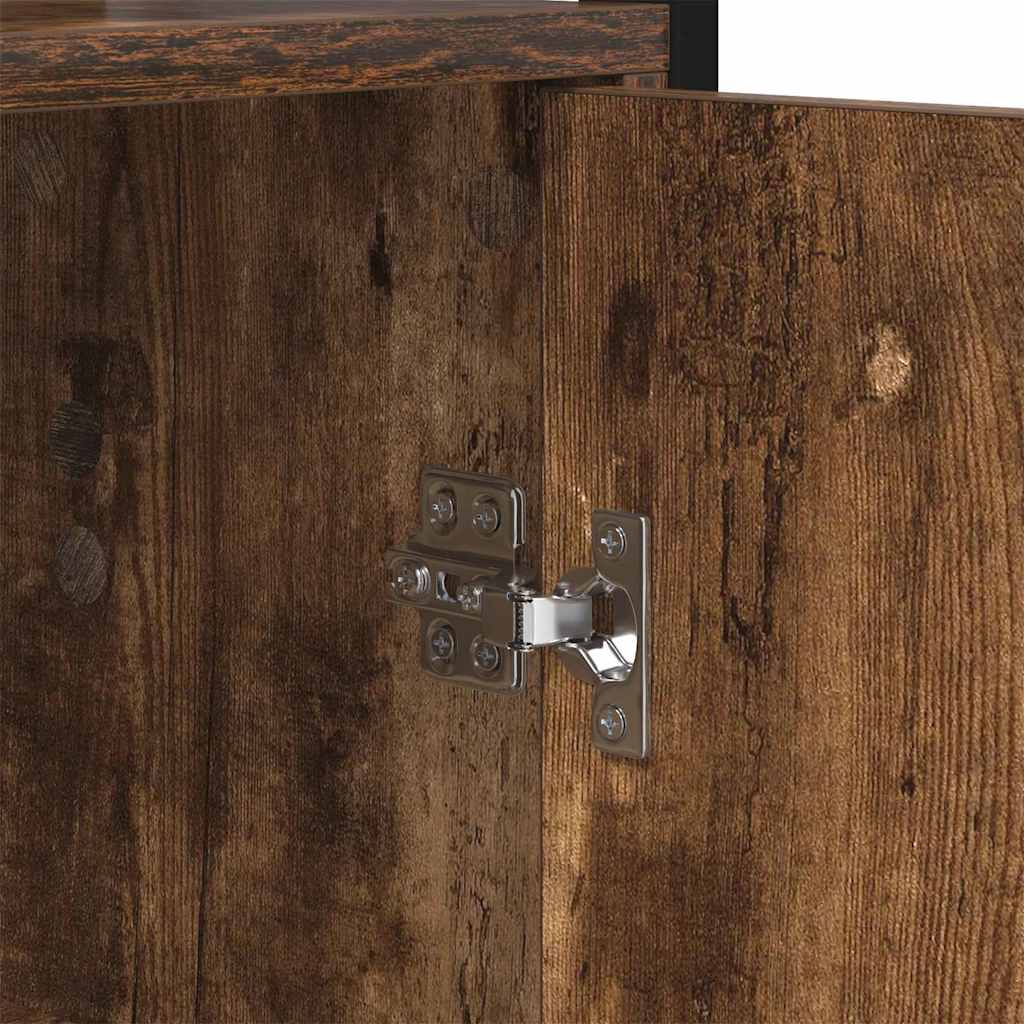 Armadio per Libri Rovere fumé 60 x 24 x 161 cm | homemem39