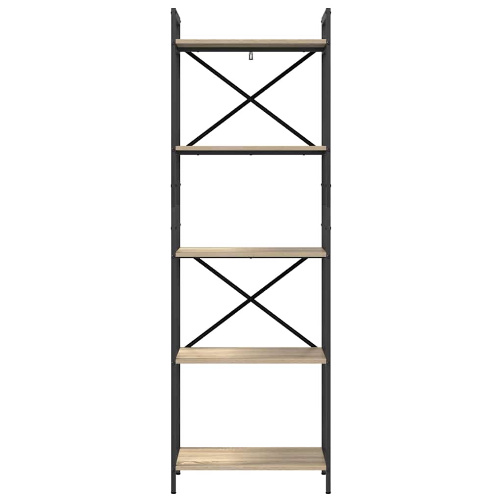 Libreria Rovere Sonoma 56 x 34 x 171 cm Legno multistrato