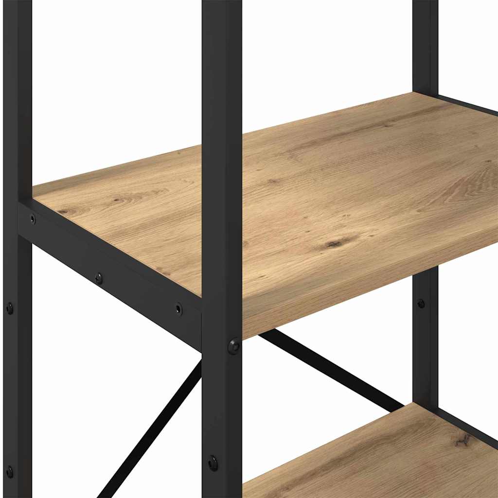 Libreria Rovere artigianale 56 x 34 x 133,5 cm