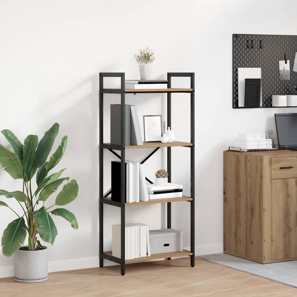 Libreria Rovere artigianale 56 x 34 x 133,5 cm