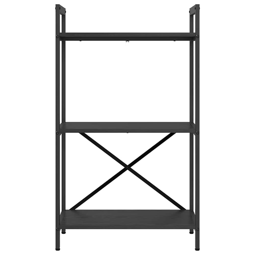 Libreria Rovere Nero 56 x 34 x 96 cm Legno multistrato