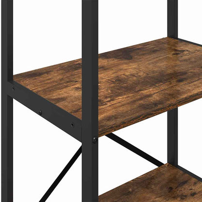 Libreria Rovere fumé 56 x 34 x 96 cm Legno multistrato