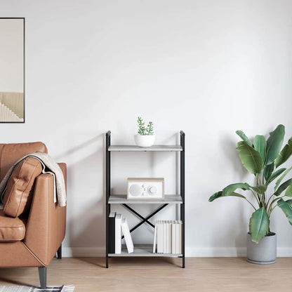 Libreria Grigio Sonoma 56 x 34 x 96 cm Legno multistrato