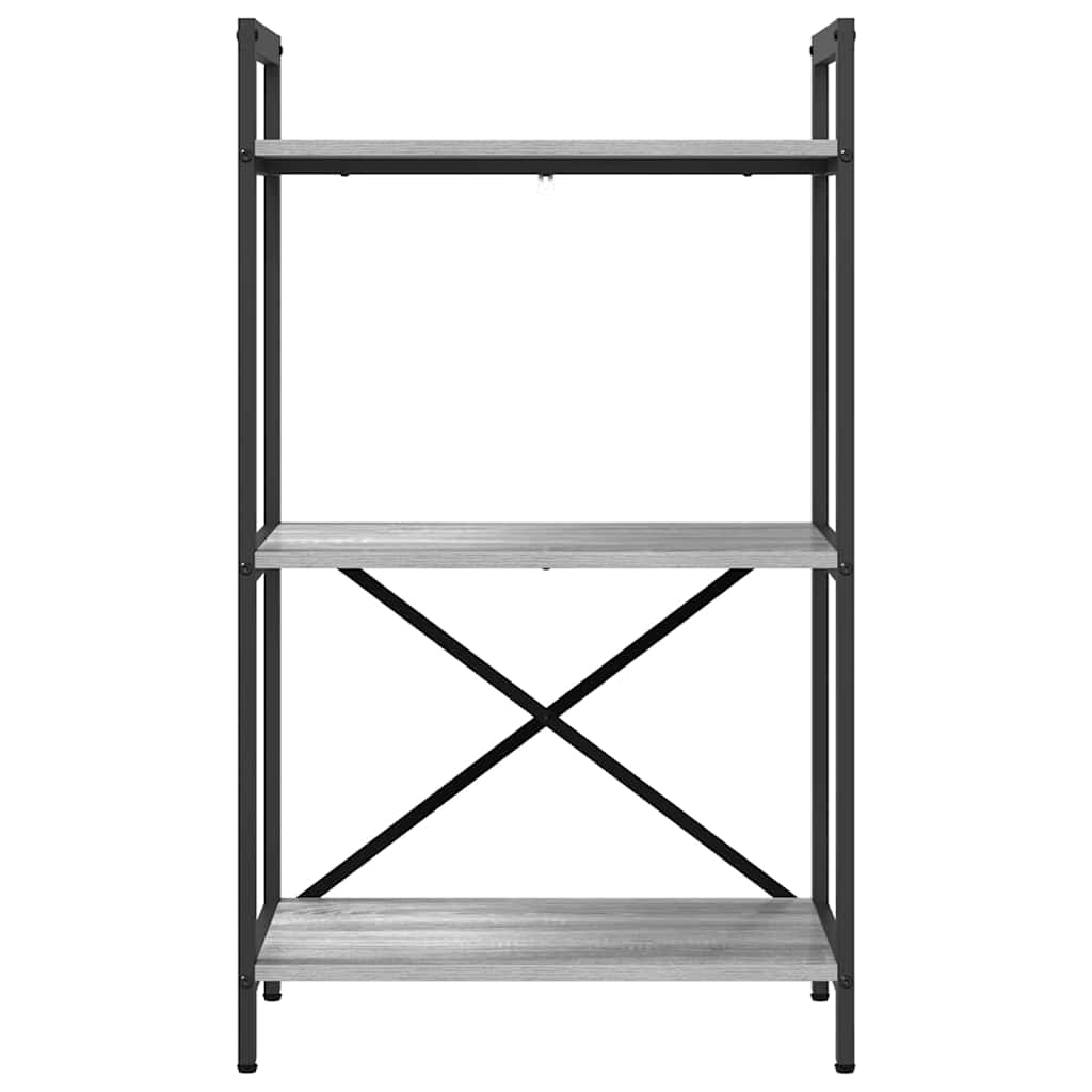 Libreria Grigio Sonoma 56 x 34 x 96 cm Legno multistrato