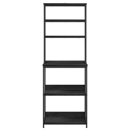 Mensola da cucina Rovere Nero 60 x 40 x 168 cm