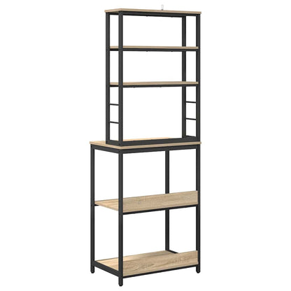 Mensola da cucina Rovere Sonoma 60 x 40 x 168 cm