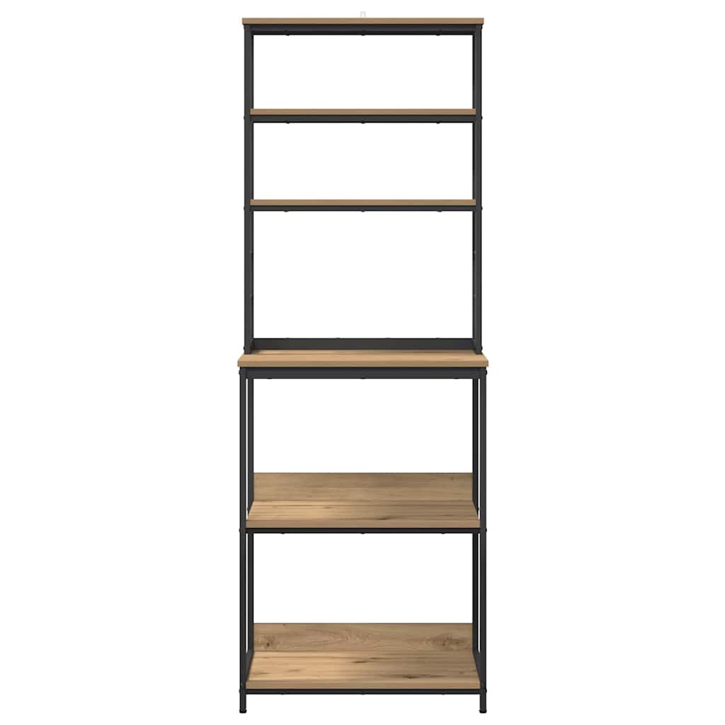 Mensola da cucina Rovere artigianale 60 x 40 x 168 cm