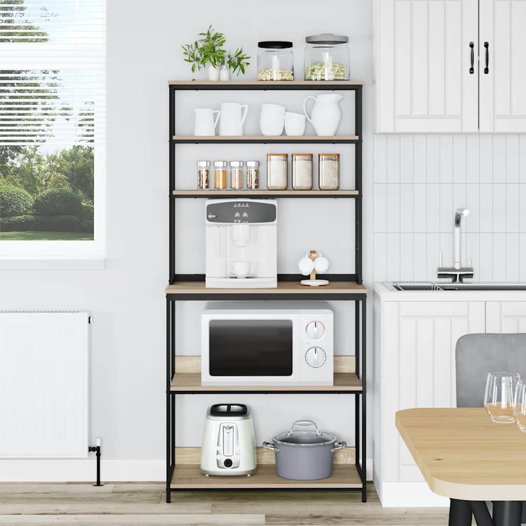 Mensola da cucina Rovere Sonoma 80 x 40 x 168 cm