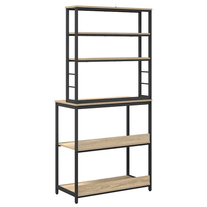 Mensola da cucina Rovere Sonoma 80 x 40 x 168 cm