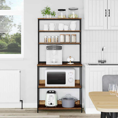 Mensola da cucina Legno vecchio 80 x 40 x 168 cm