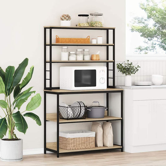 Mensola da cucina Rovere Sonoma 100 x 40 x 168 cm