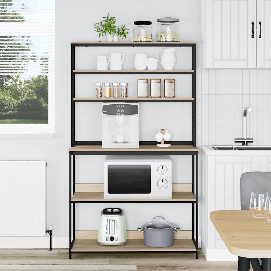 Mensola da cucina Rovere Sonoma 100 x 40 x 168 cm