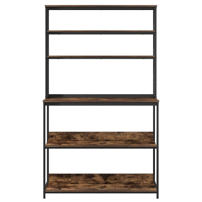 Mensola da cucina Rovere fumé 100 x 40 x 168 cm