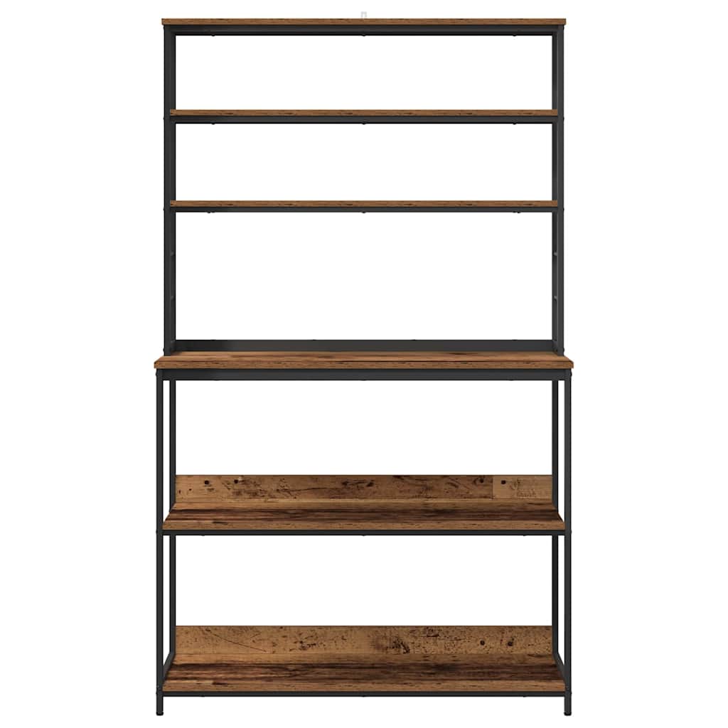 Mensola da cucina Legno vecchio 100 x 40 x 168 cm