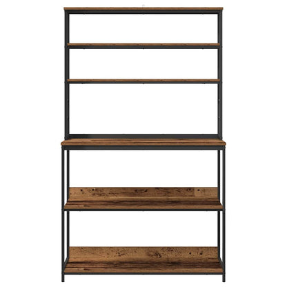 Mensola da cucina Legno vecchio 100 x 40 x 168 cm