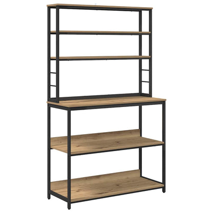 Mensola da cucina Rovere artigianale 100 x 40 x 168 cm