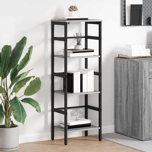 Libreria Grigio Sonoma 40 x 29,5 x 115 cm Legno multistrato | homemem39