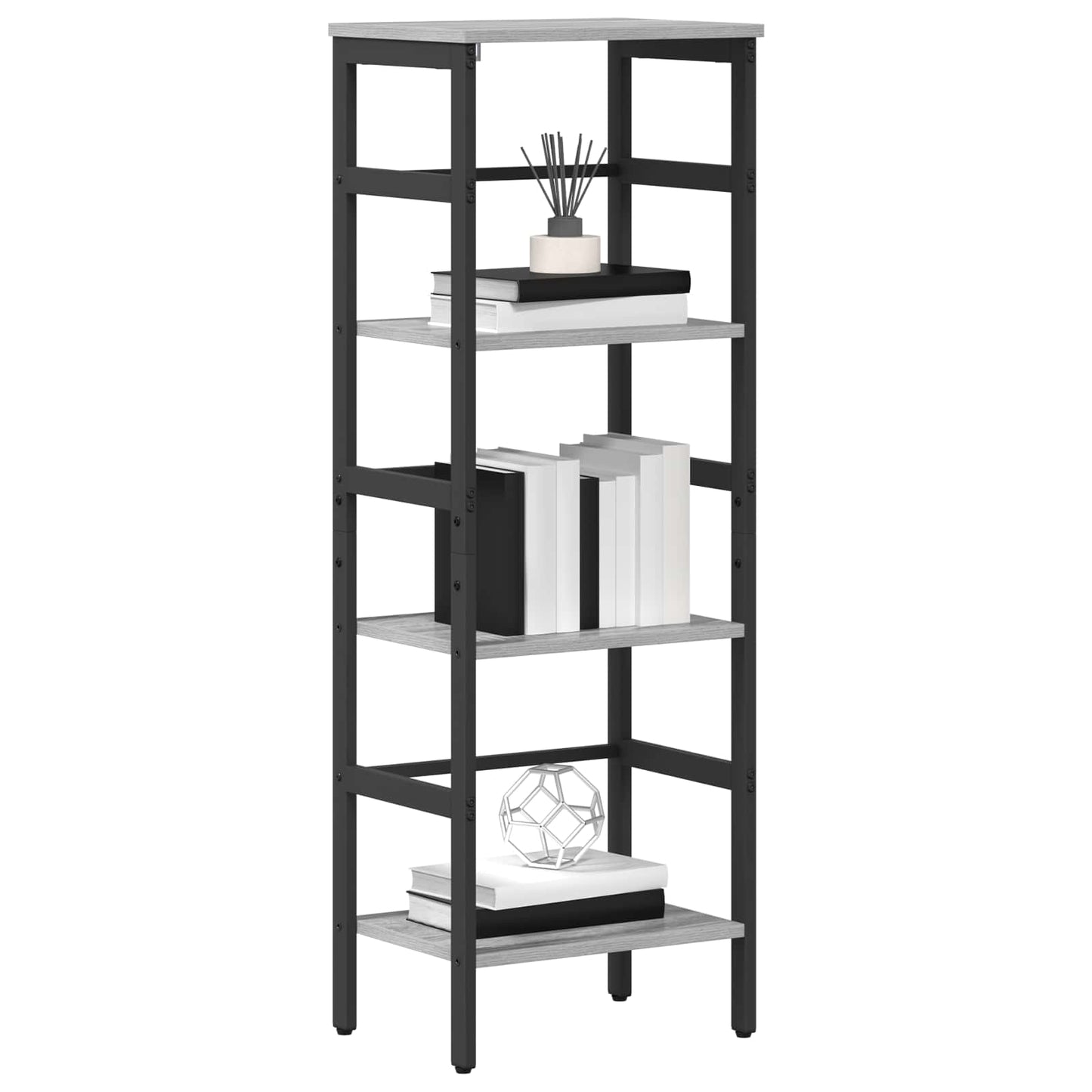 Libreria Grigio Sonoma 40 x 29,5 x 115 cm Legno multistrato | homemem39