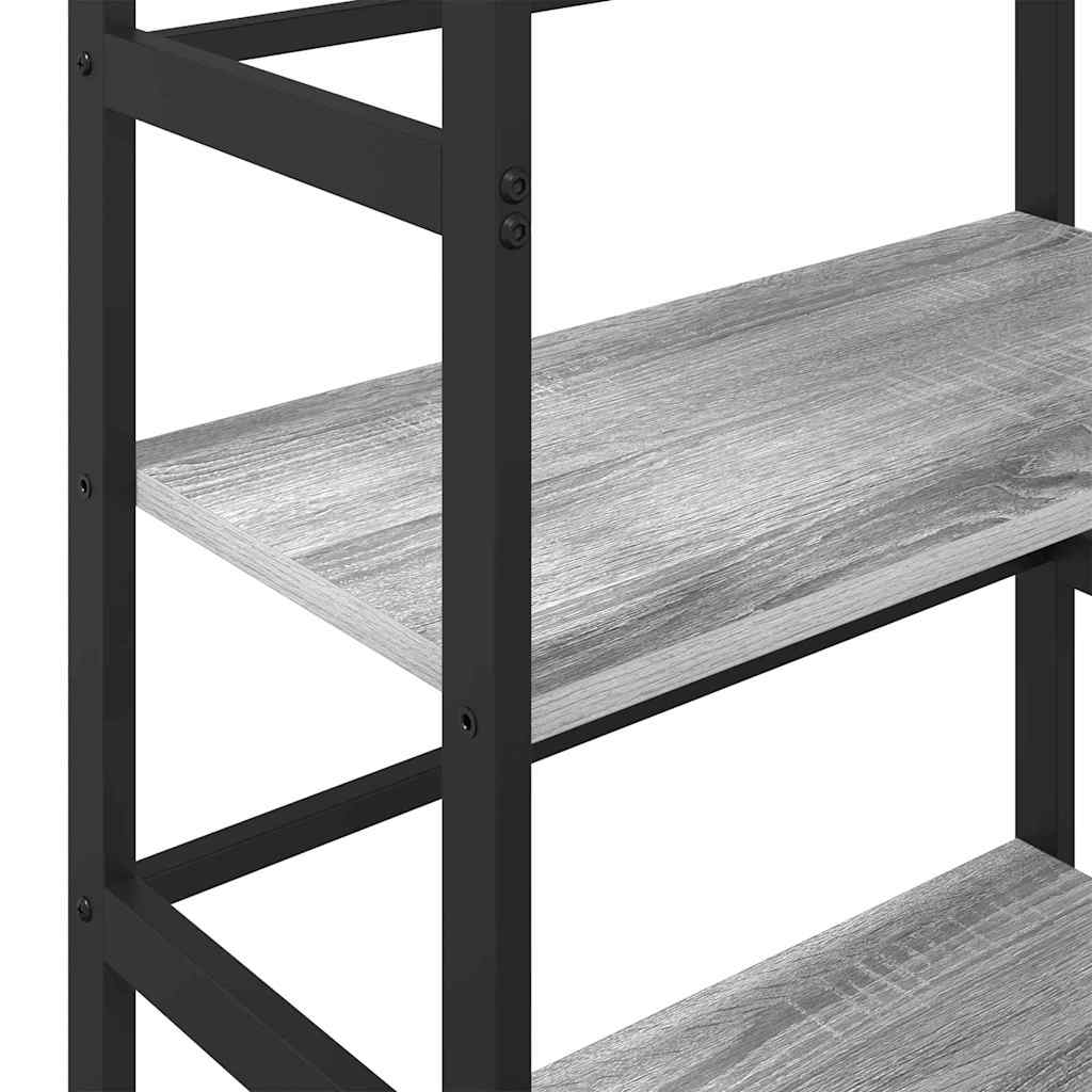 Libreria Grigio Sonoma 60 x 29,5 x 81 cm Legno multistrato | homemem39