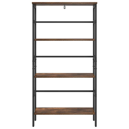 Libreria Rovere fumé 60 x 29,5 x 115 cm Legno multistrato