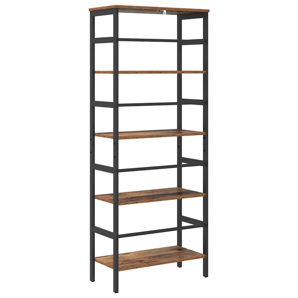 Libreria Legno vecchio 60 x 29,5 x 149 cm Legno multistrato | homemem39