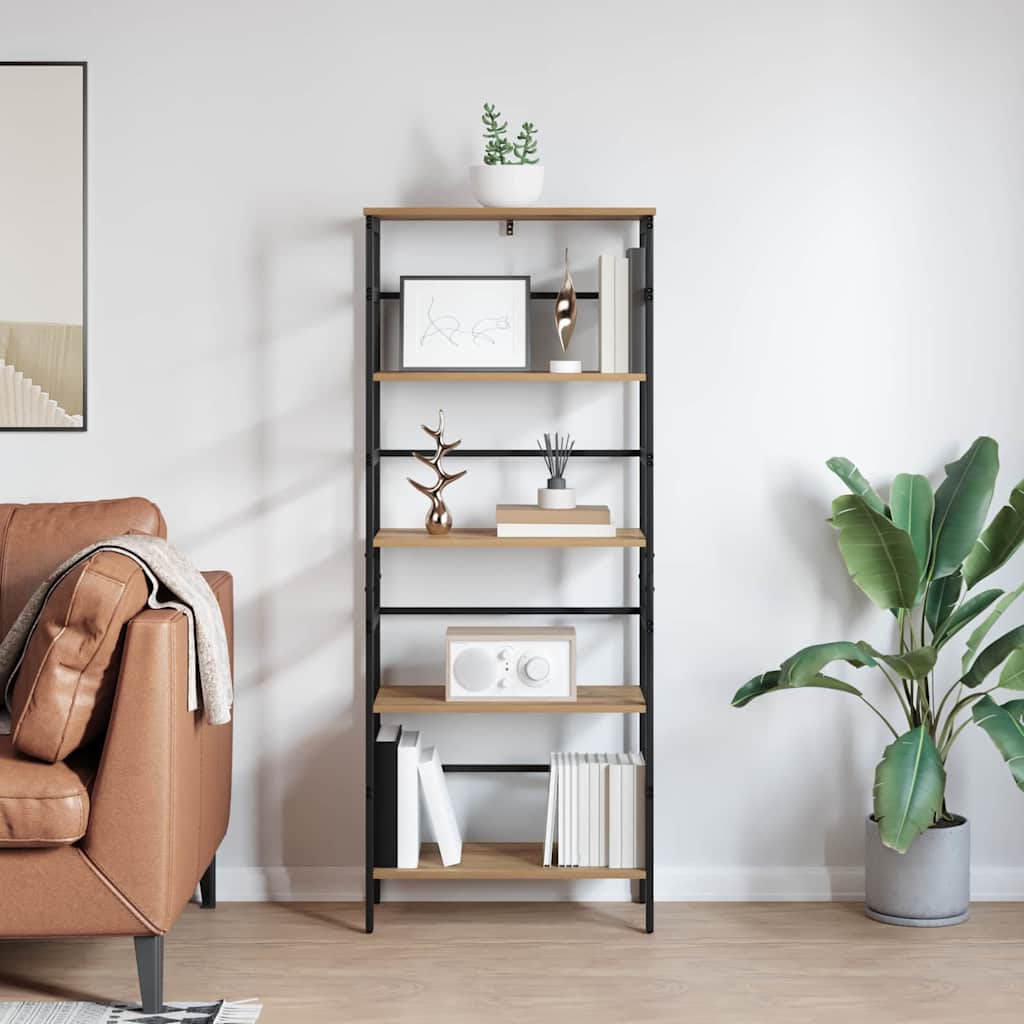 Libreria 4 livelli 60 x 29,5 x 149 cm Legno multistrato | homemem39