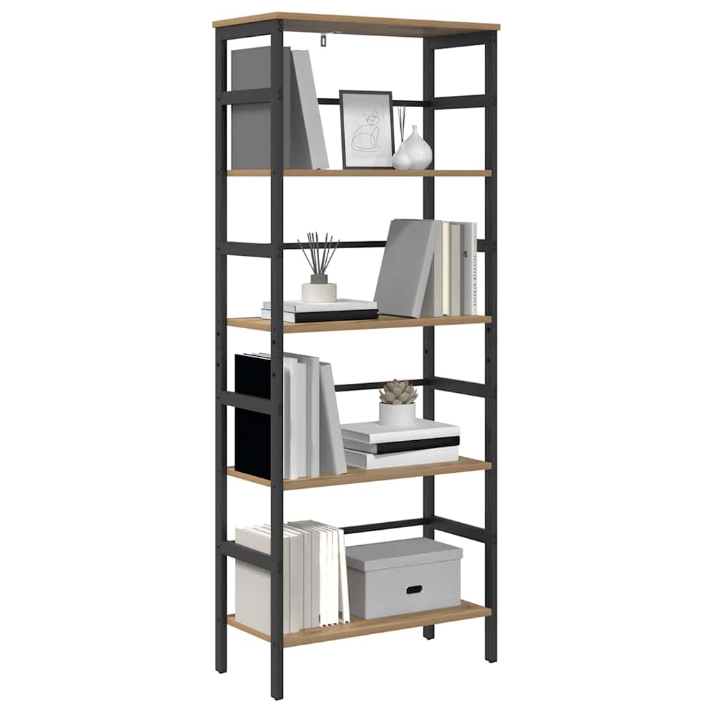 Libreria 4 livelli 60 x 29,5 x 149 cm Legno multistrato | homemem39