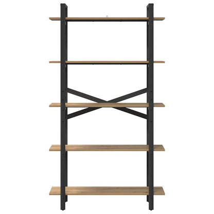 Libreria Rovere artigianale 100 x 33,5 x 178 cm